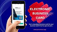 Virtual business card - Virtual business card app