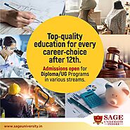 Top University In India - Sage University Indore