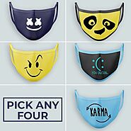 Buy Funky Face Mask Online at Beyoung