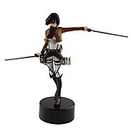 Anime Attack On Titan Mikasa Action Figure | Shop For Gamers