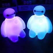 Baymax Colorful Light Action Figures | Shop For Gamers