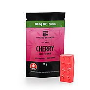Twisted Extracts – Cherry Jelly Bomb – Sativa – 80mg THC