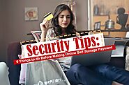 Online Self Storage Security Tips that You Should Know