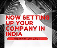 Now Setting up your company in India