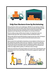 Help Your Business Grow by Decluttering |authorSTREAM