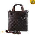 Mens Brown Leather Messenger Bags CW971016 - CWMALLS.COM