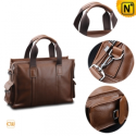 Mens Leather Business Messenger Bags CW901573 - CWMALLS.COM