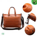 Brown Leather Business Briefcase CW901579 - m.cwmalls.com