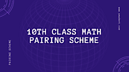 10th Class Math pairing scheme 2020 | Smadent