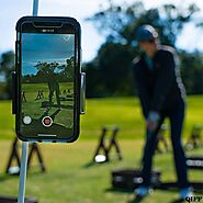 Golf Swing Recorder Holder Cell Phone Clip Holding Trainer Practice Training Aid