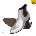 Mens Sliver Leather Boots shoes CW769366 - M.CWMALLS.COM
