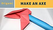 How to Make a Paper Battle Axe | Easy Tutorial