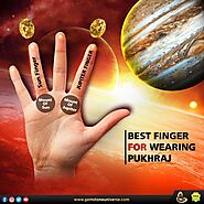 Yellow Sapphire Stone Wear in Which Finger | Pukhraj benefits finger