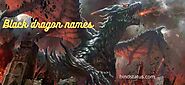 200+ Destroying Black Dragon Names For Male And Female - Hind Status