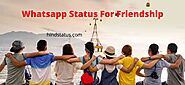 300+ Powerful Status For Whatsapp In English About Friendship - Hind Status