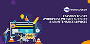 8 Reasons to Opt WordPress Website Support & Maintenance Services