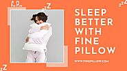 Best Side Sleeper Bed Pillow | Fine Pillow