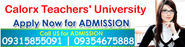 Download Calorx Teachers' University Admission Form